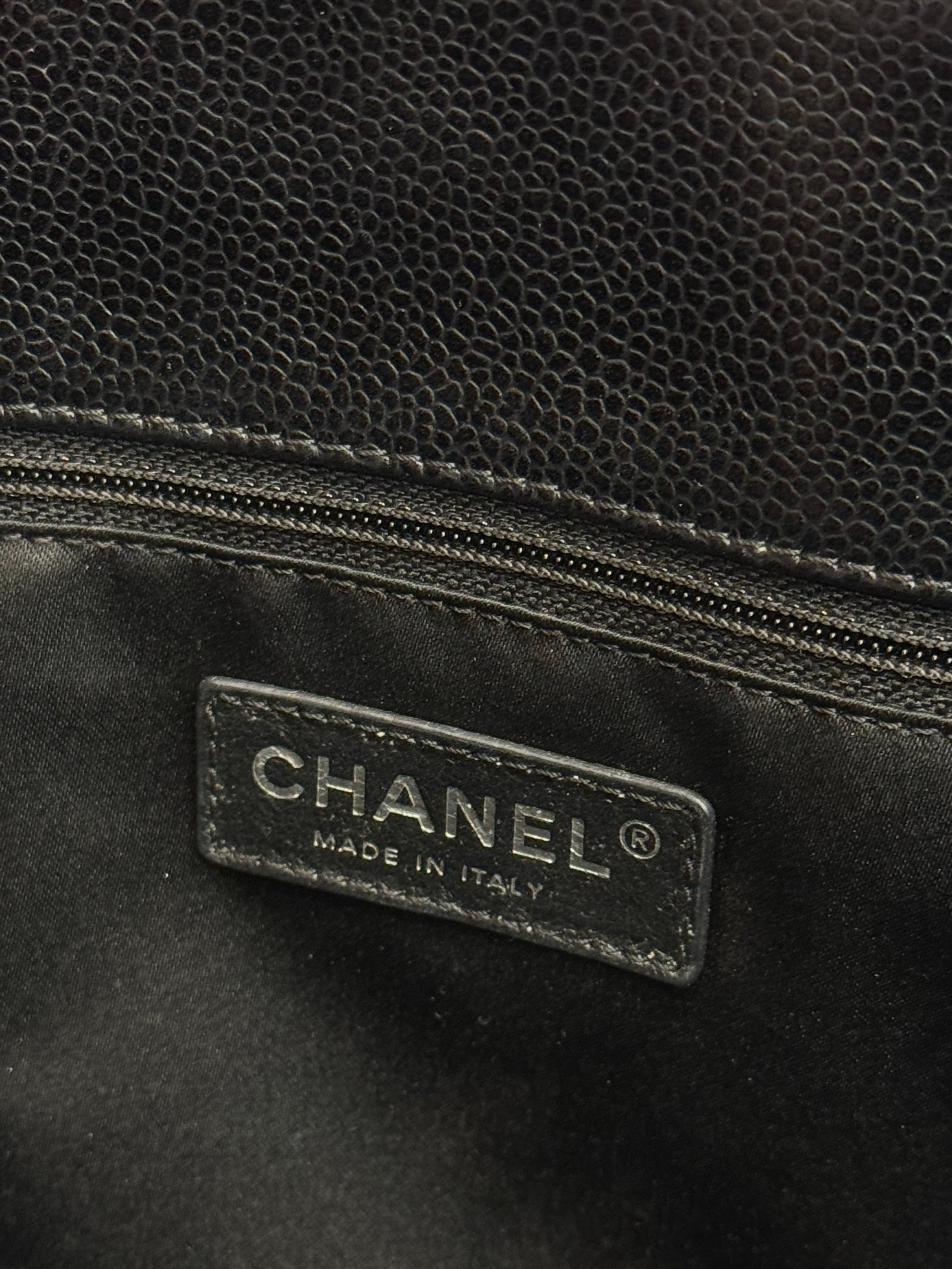 Chanel Grand Shopping Tote Caviar Black