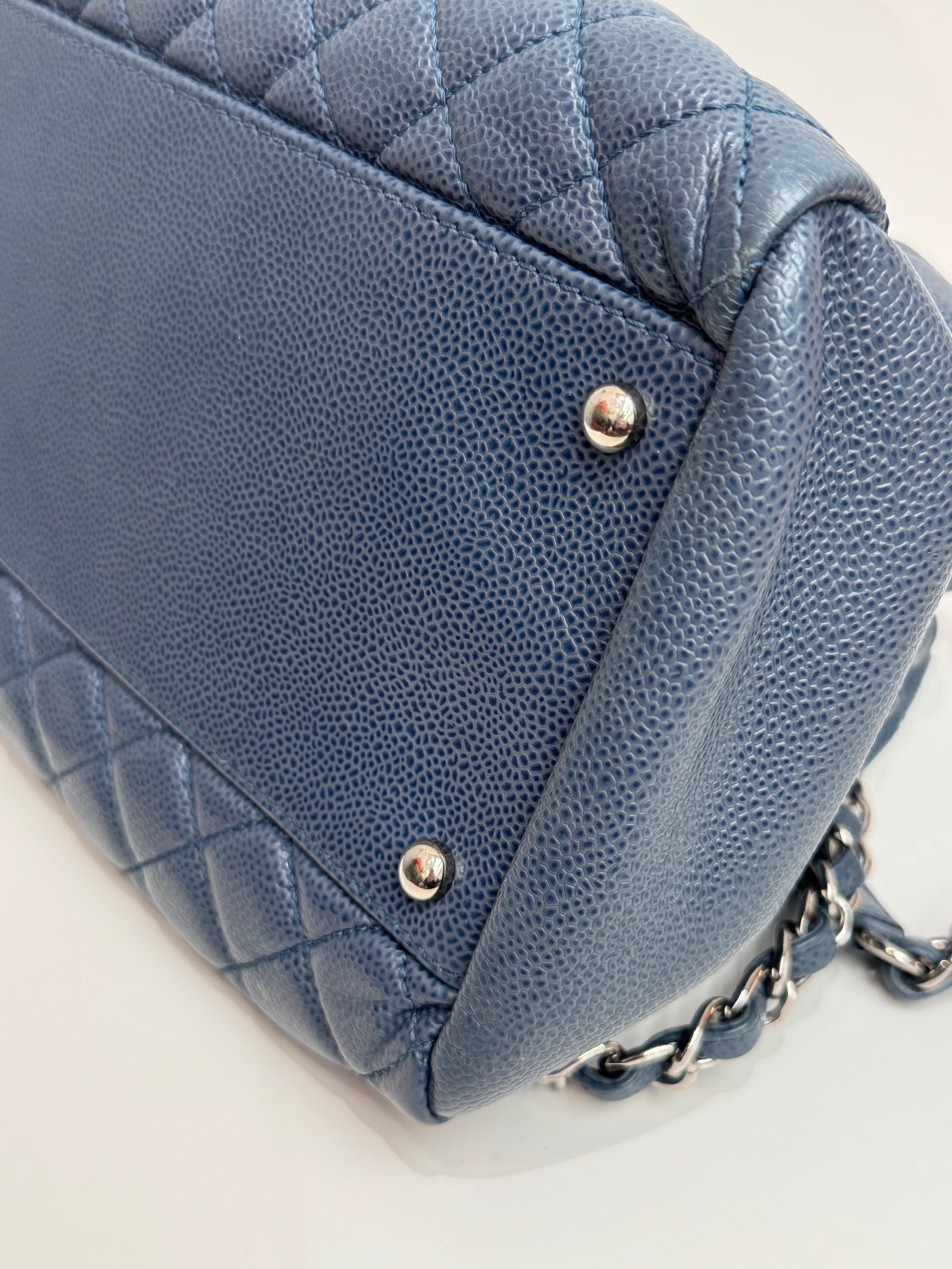 Chanel Just Mademoiselle Bowling Caviar Blue