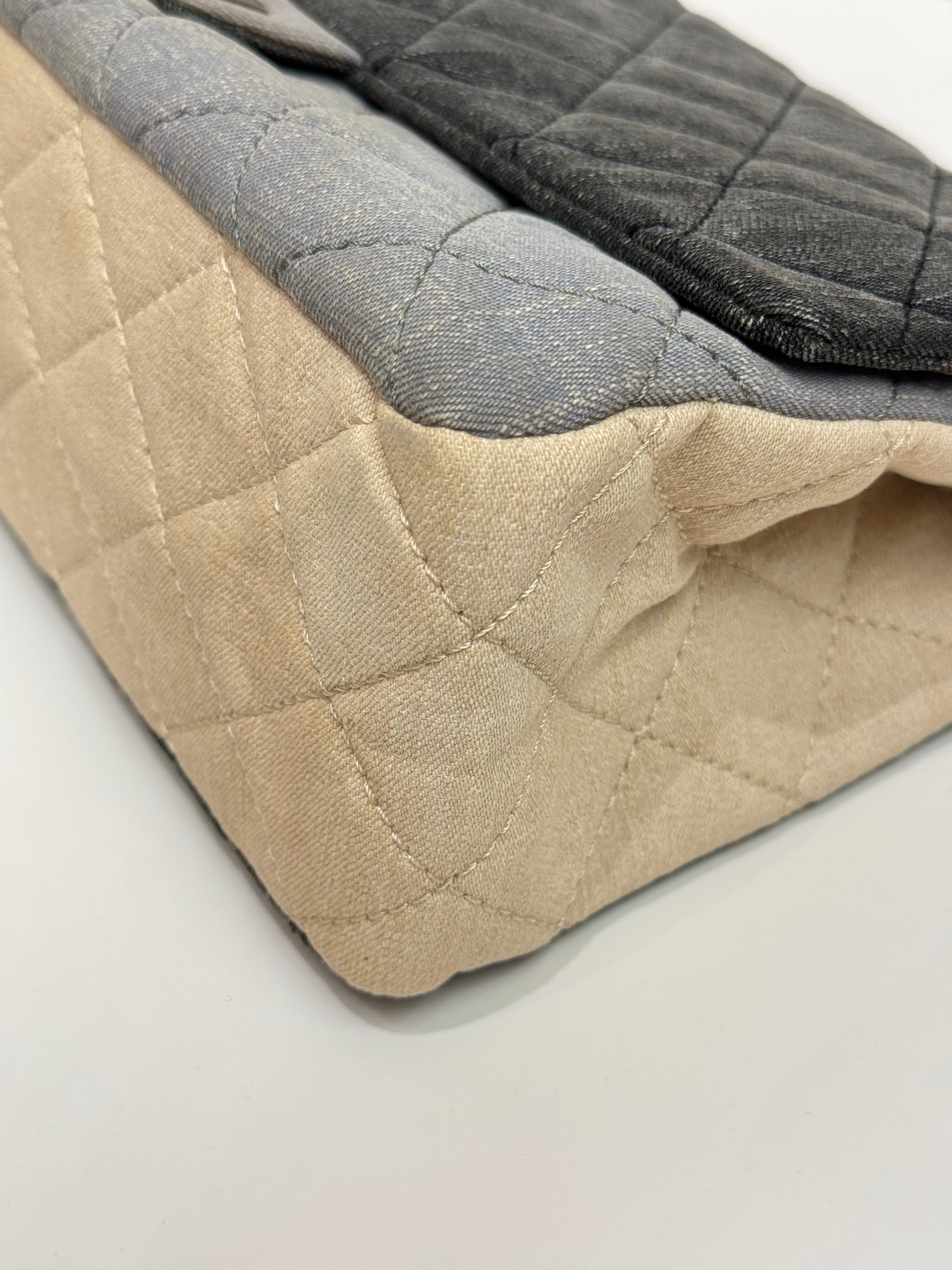 Chanel Large 2.55 Reissue Flap Denim Tri-Color
