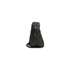 Chanel Medium Camera Case Aged Calfskin Grey