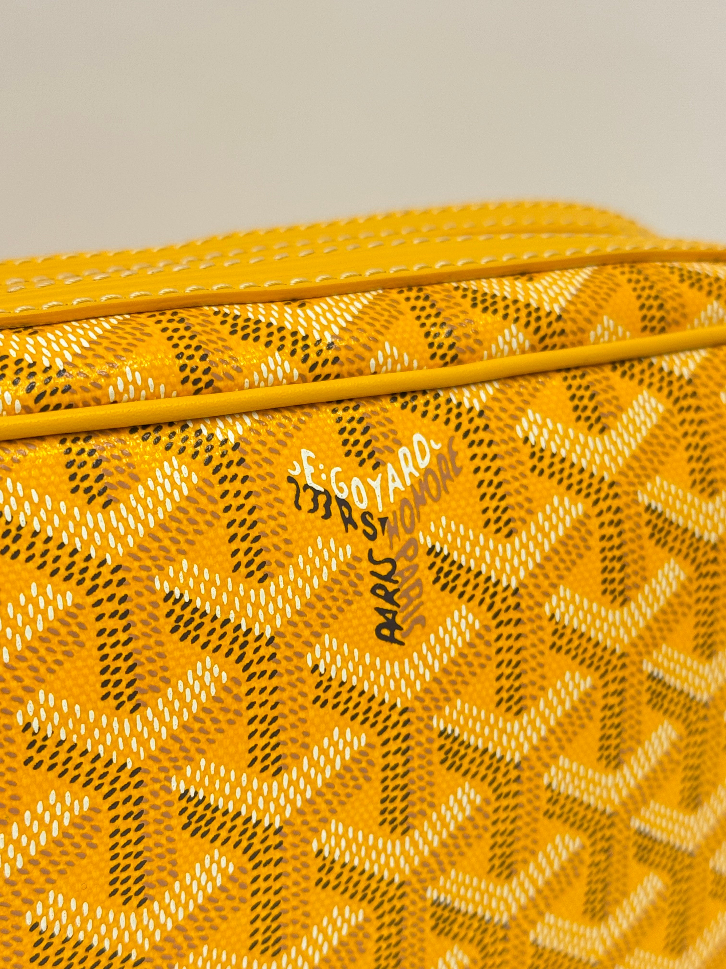 Goyard Cape Vert PM Goyardline Canvas Yellow