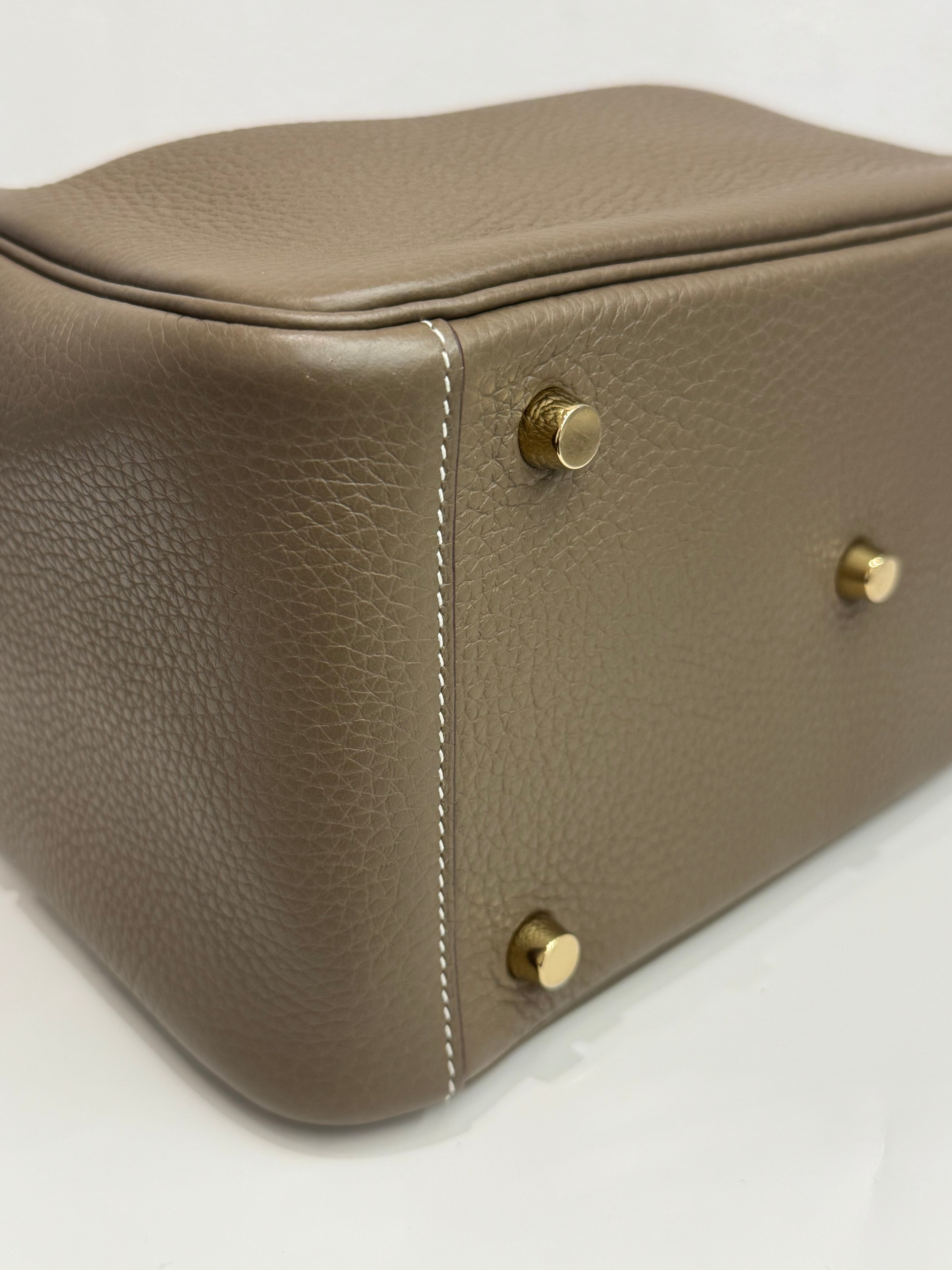 Hermes Lindy 26 Clemence Etoupe STAMP B