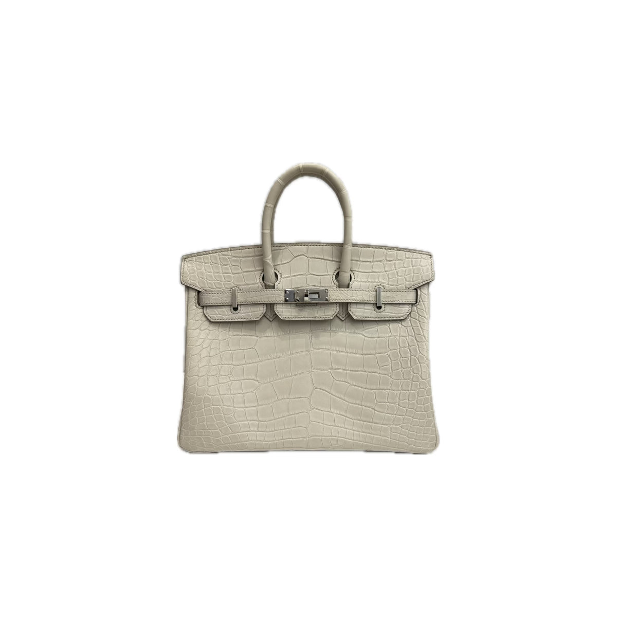 Hermes Birkin 25 Alligator Beton STAMP Z