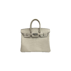 Hermes Birkin 25 Alligator Beton STAMP Z