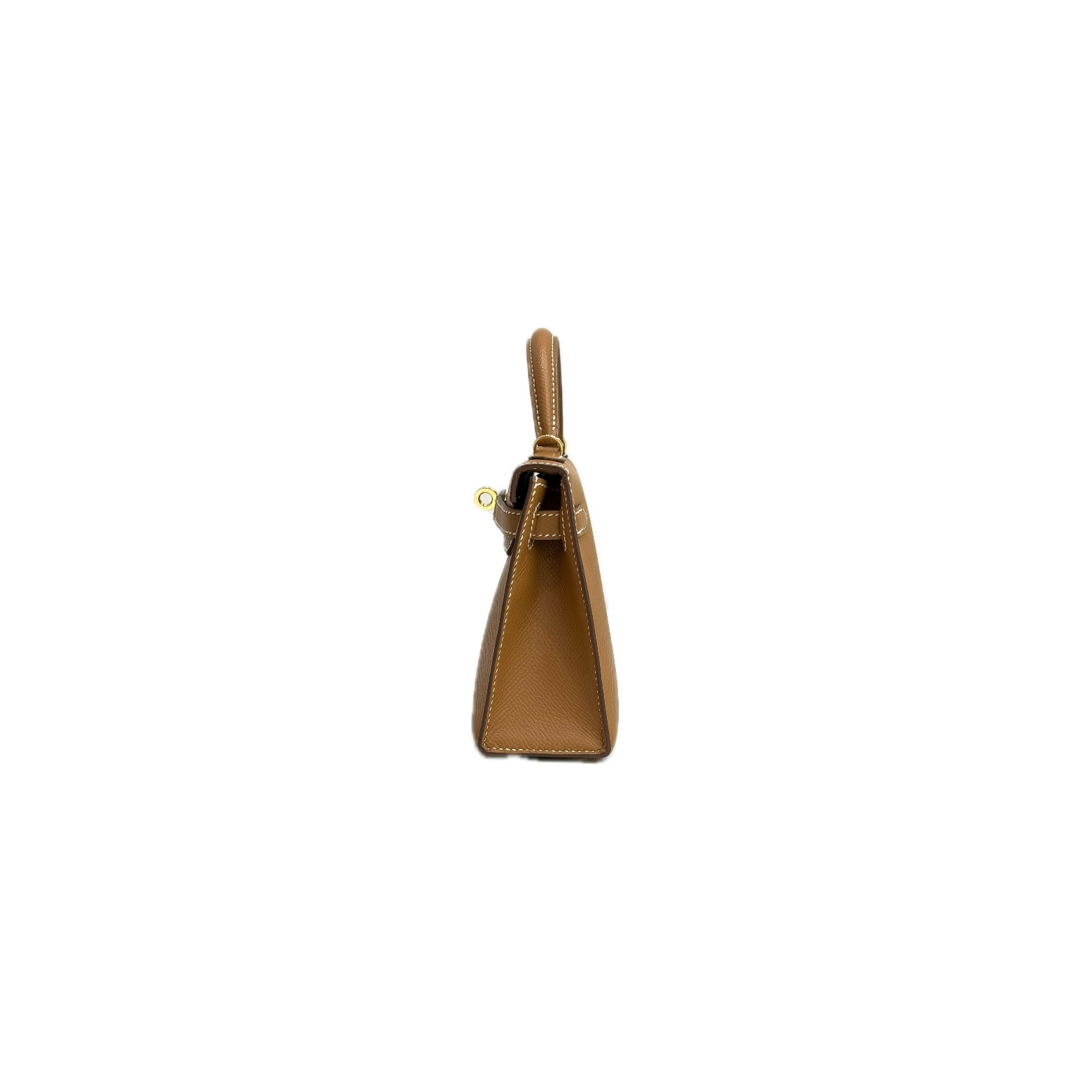 Hermes Mini Kelly II Epsom Gold STAMP B