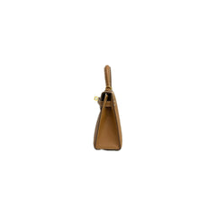 Hermes Mini Kelly II Epsom Gold STAMP B