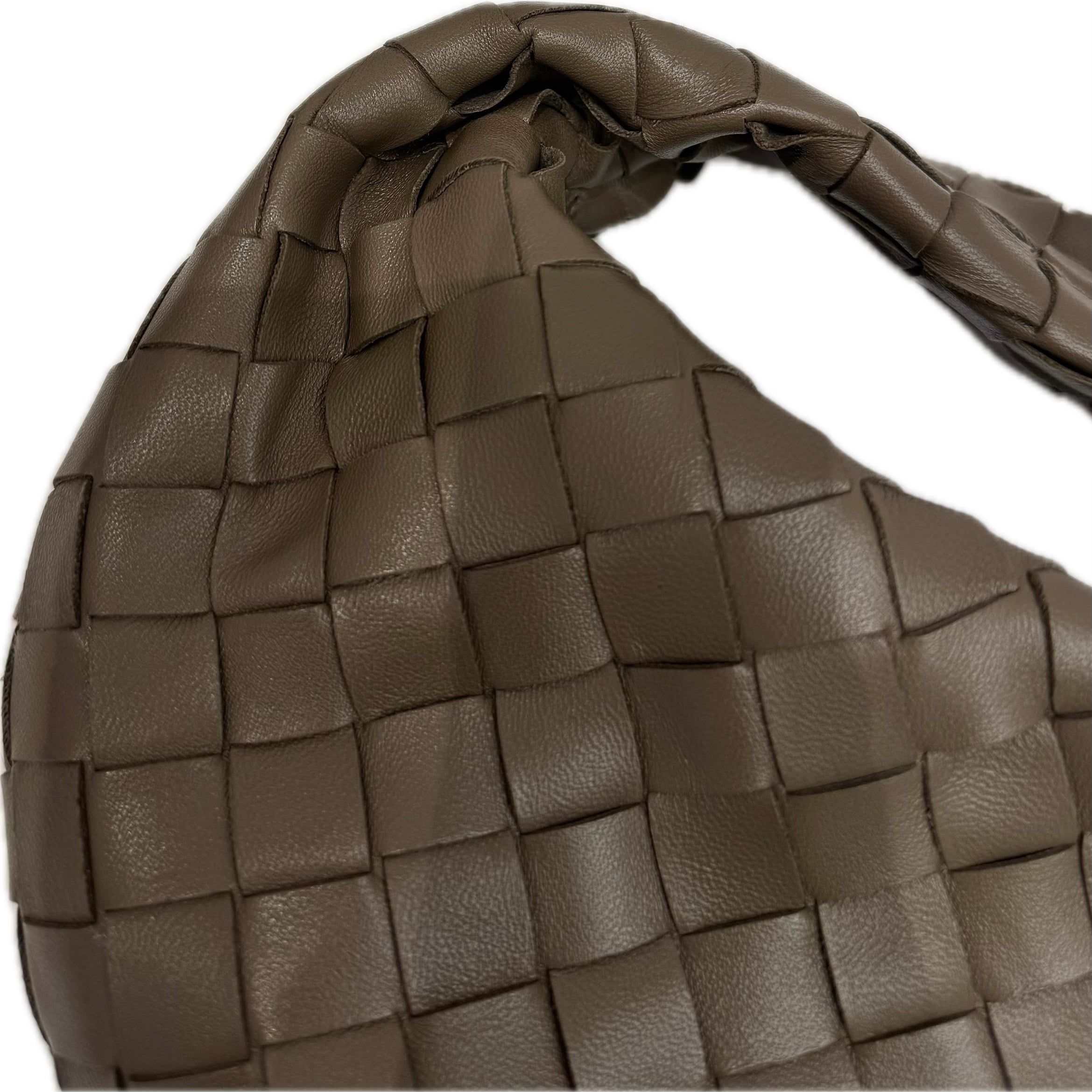 Bottega Veneta Mini Jodie Bag Lambskin Brown