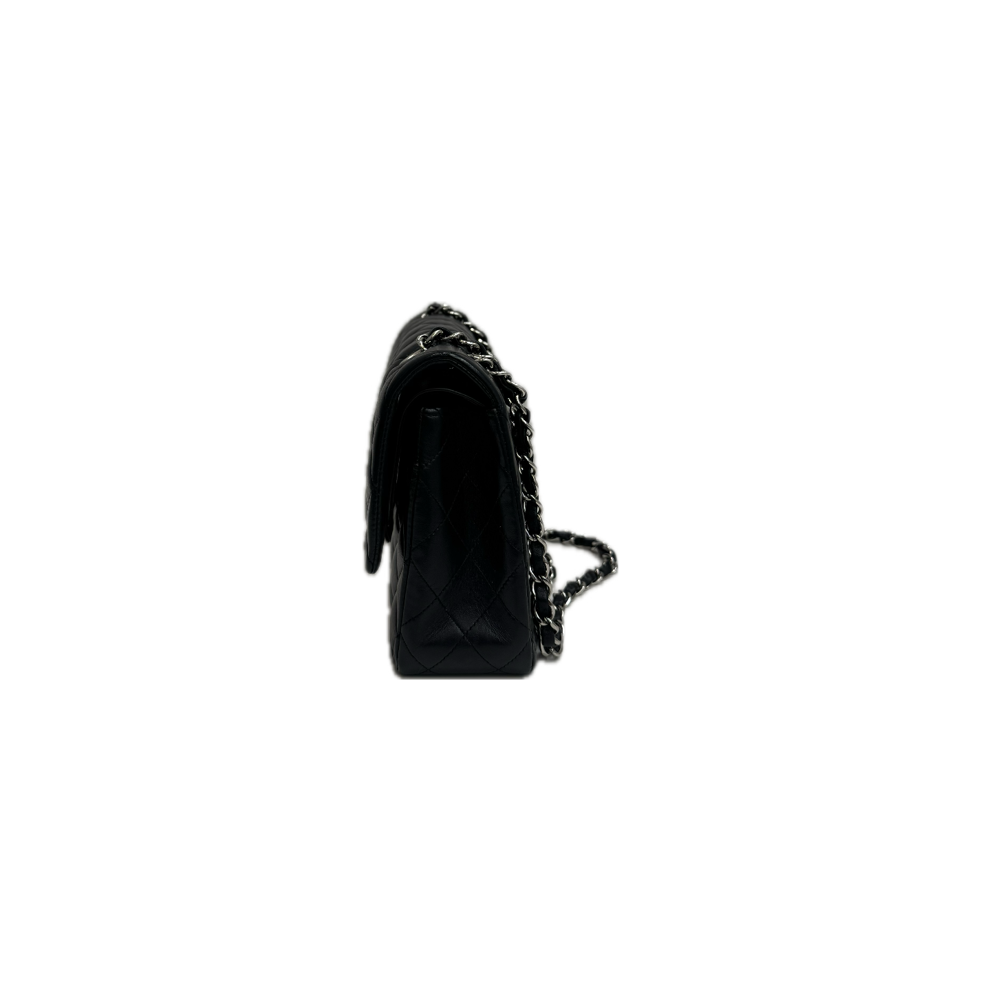 Chanel Medium Classic Double Flap Lamskin Black