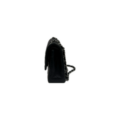 Chanel Medium Classic Double Flap Lamskin Black