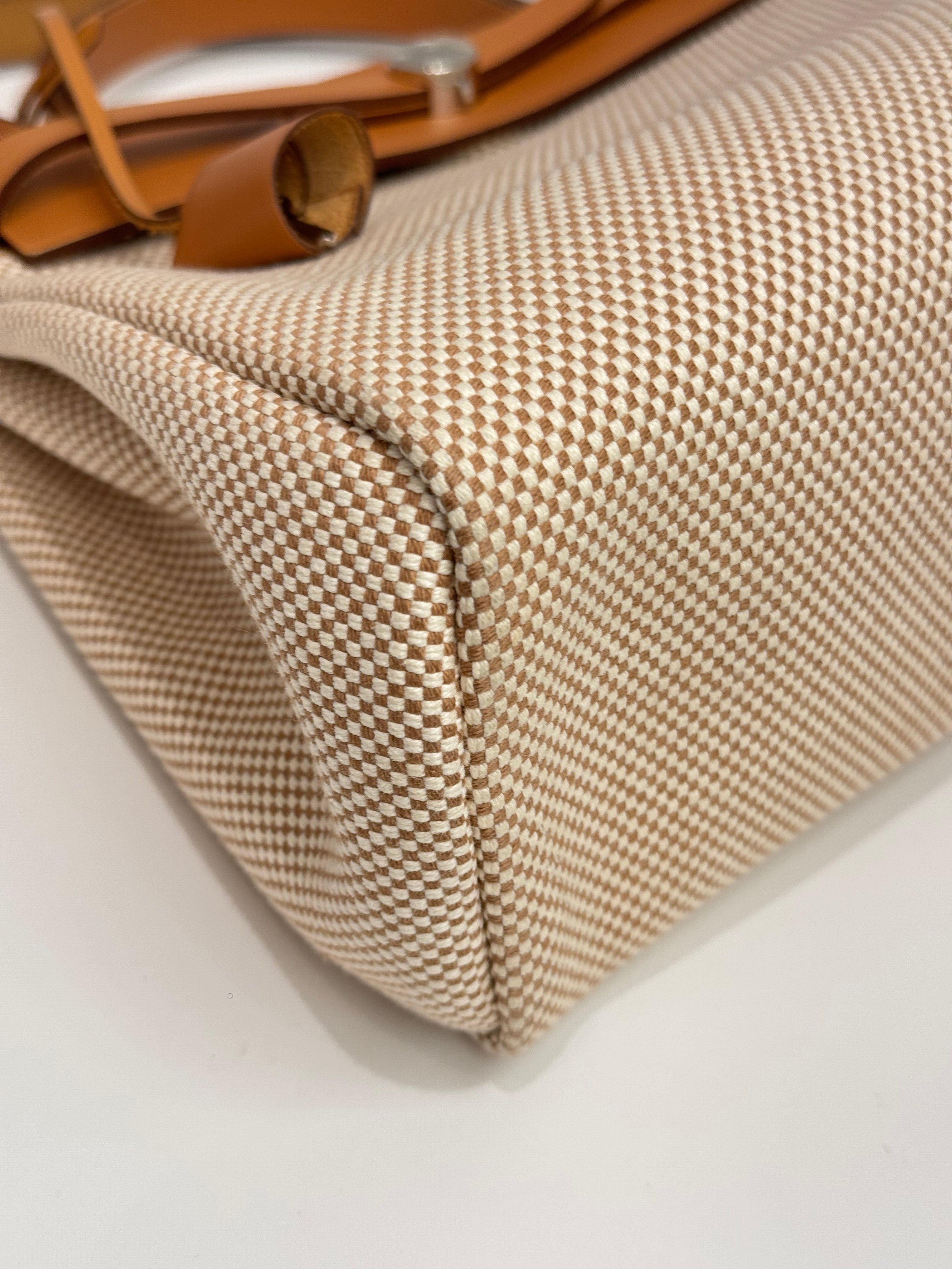Hermes Herbag 31 Ecru-Beige / Nature STAMP Y