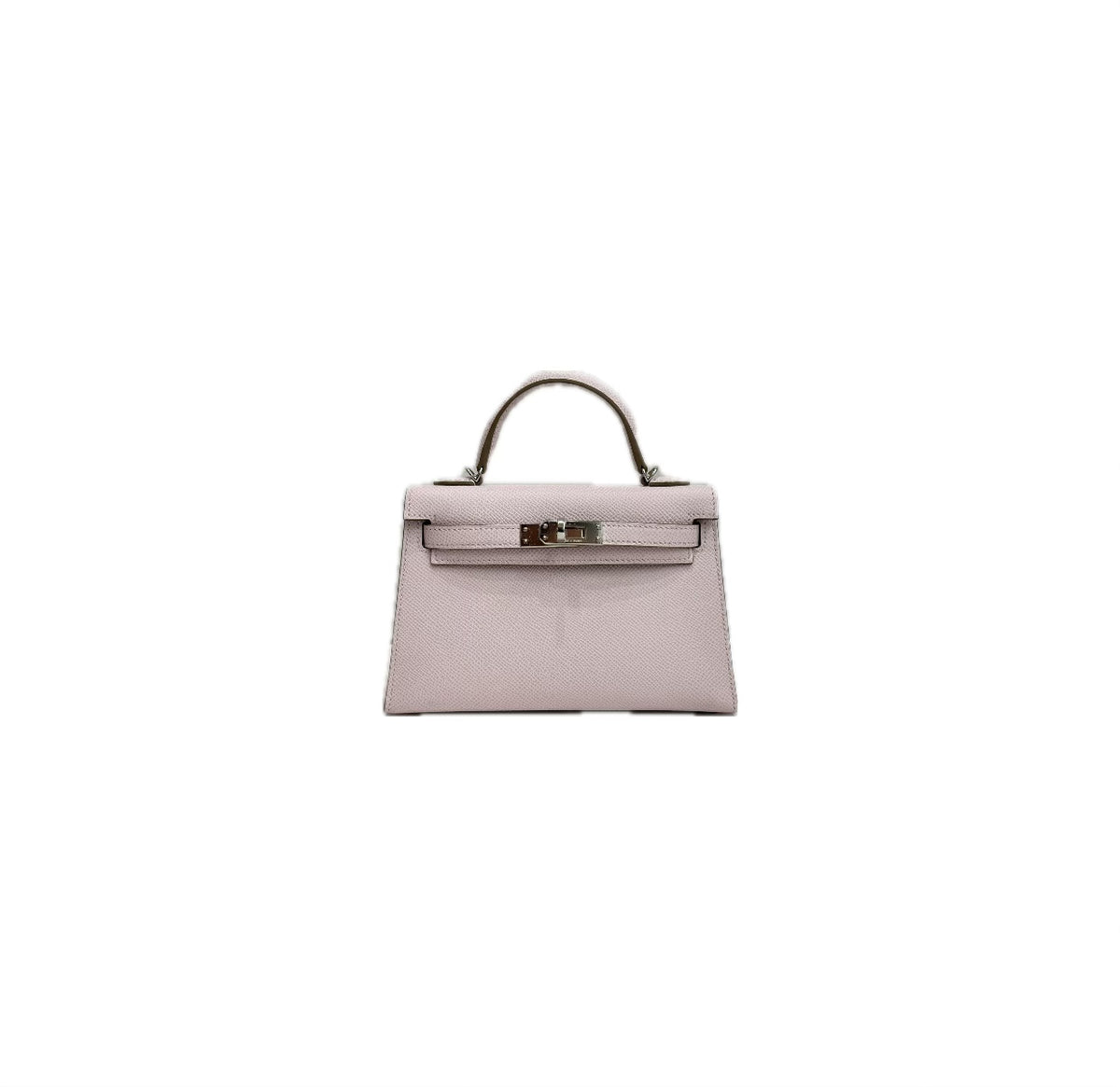 Hermes Mini Kelly II Epsom Mauve Pale STAMP U