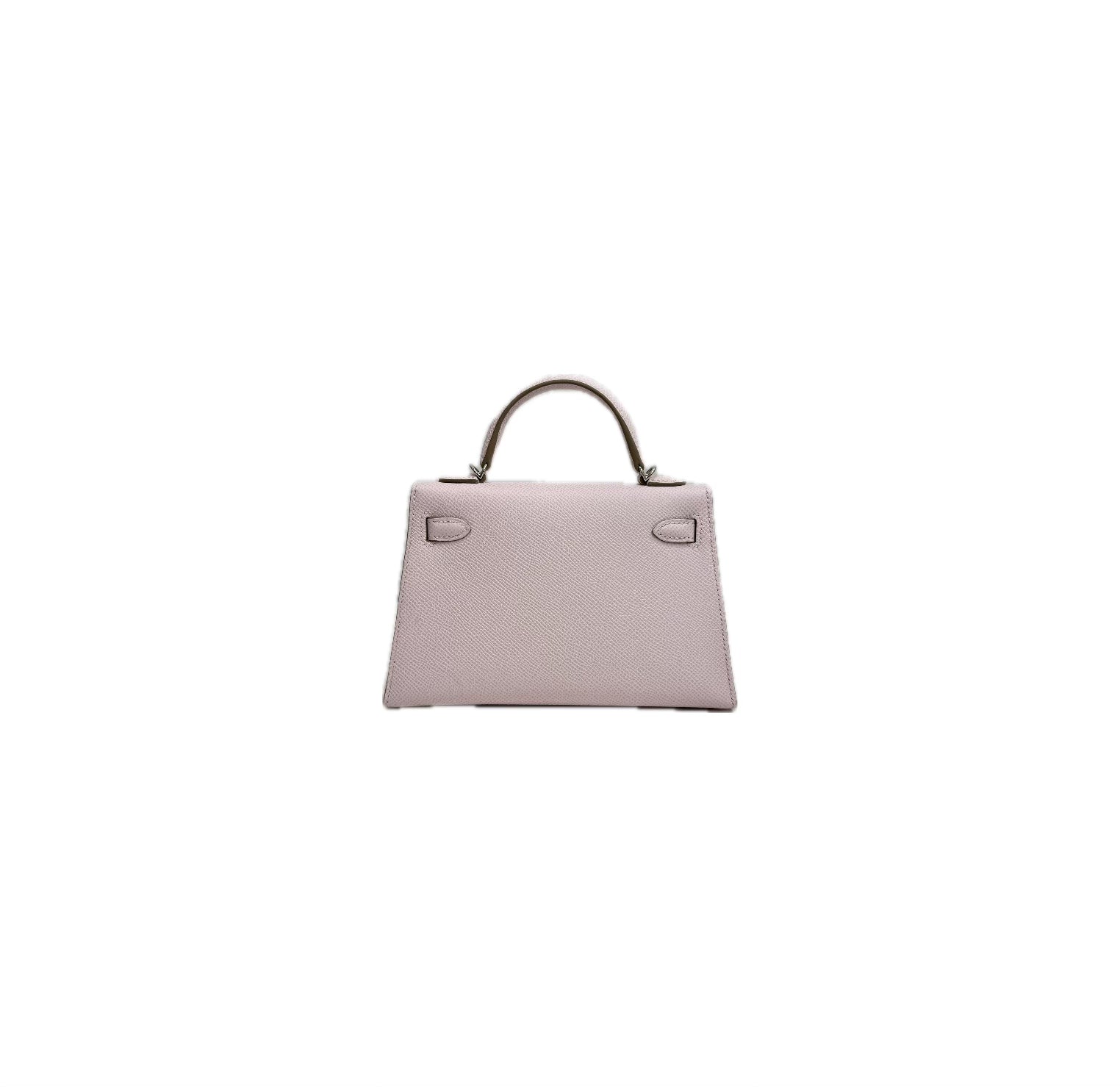 Hermes Mini Kelly II Epsom Mauve Pale STAMP U