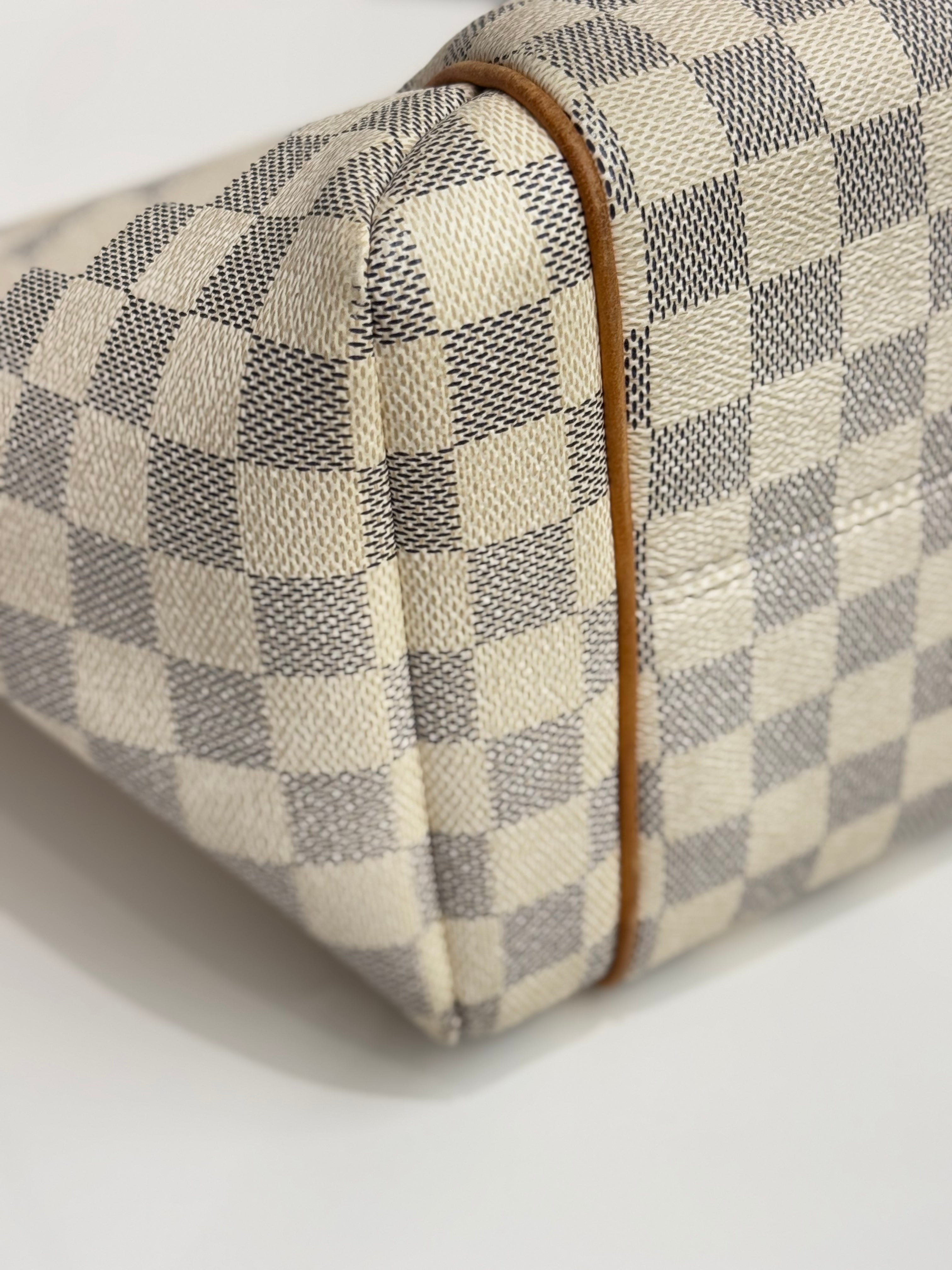 Louis Vuitton Totally MM Damier Azur White