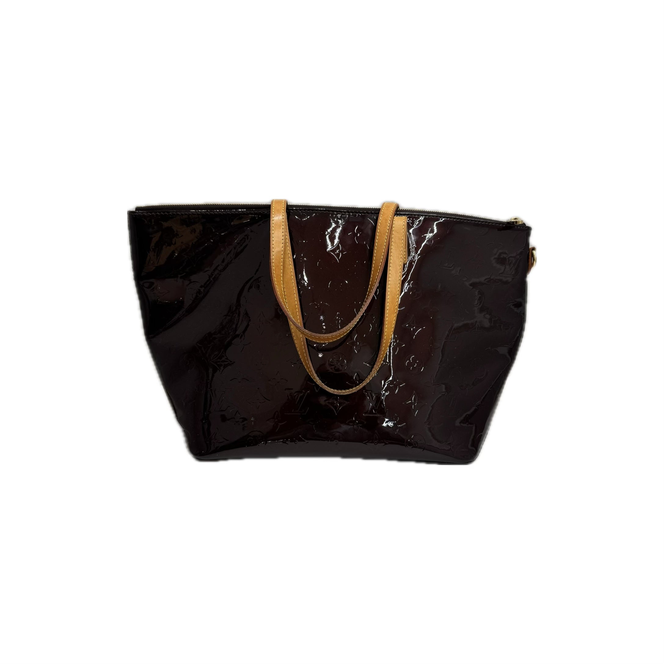 Louis Vuitton Vernis Bellevue GM Patent Amarant