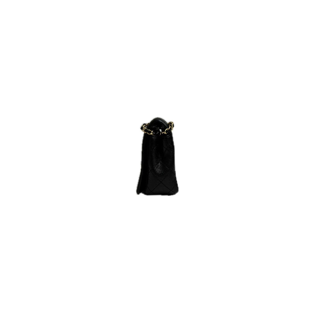 Chanel Mademoiselle Flap Bag Goatskin Black