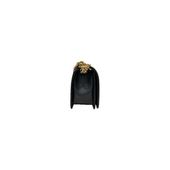 Chanel Small Boy Bag Caviar Black (Microchip)