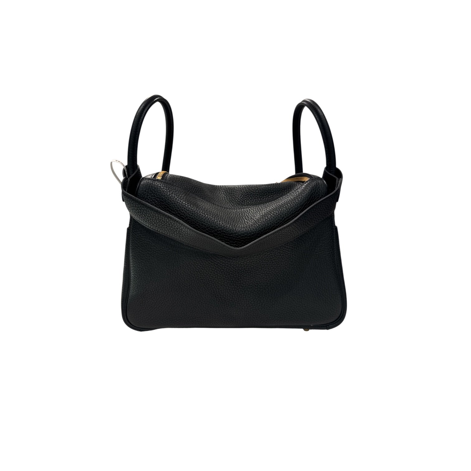 Hermes Lindy 30 Clemence Black STAMP C