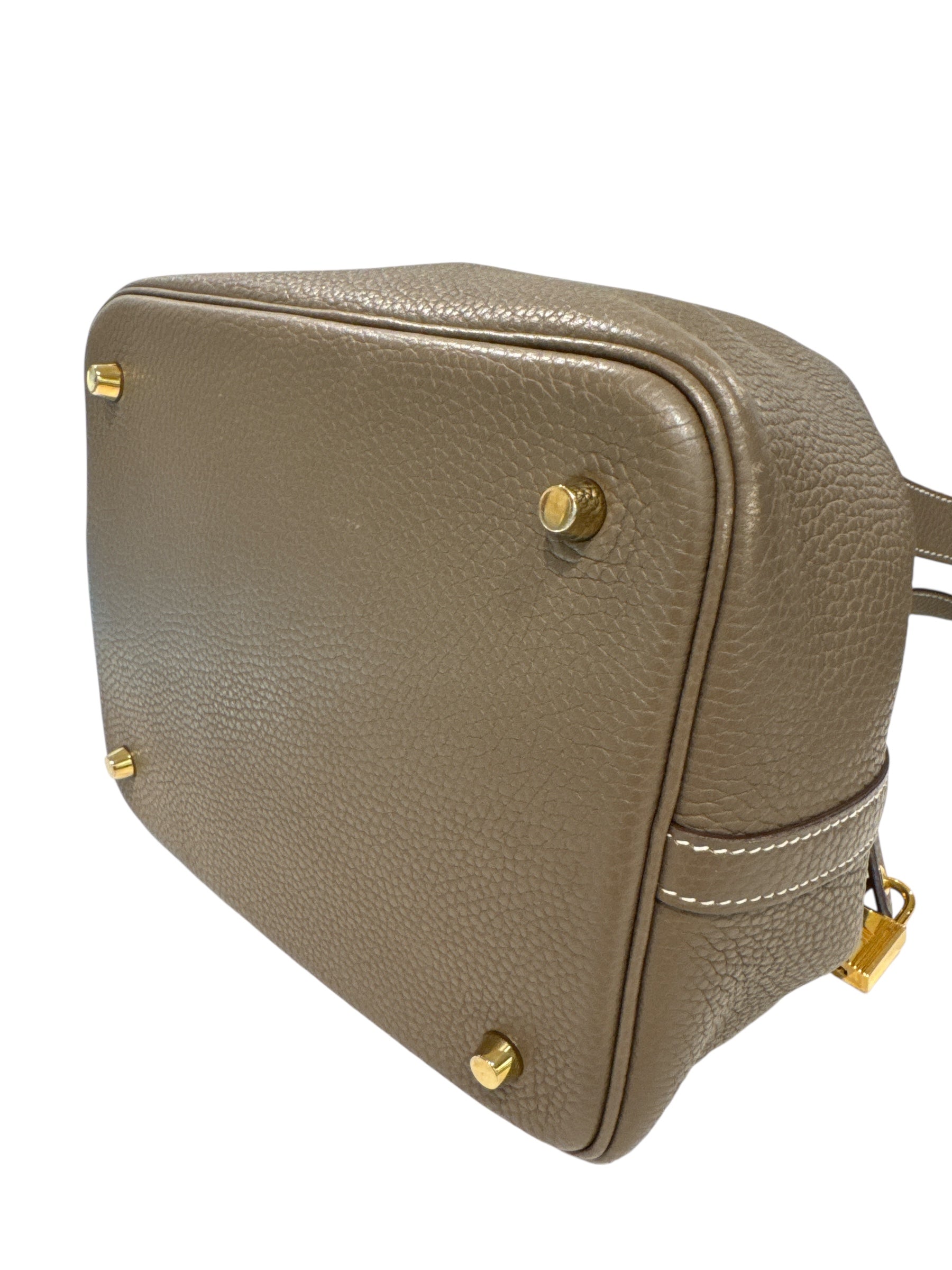 Hermes Picotin 22 Clemence Etoupe STAMP D