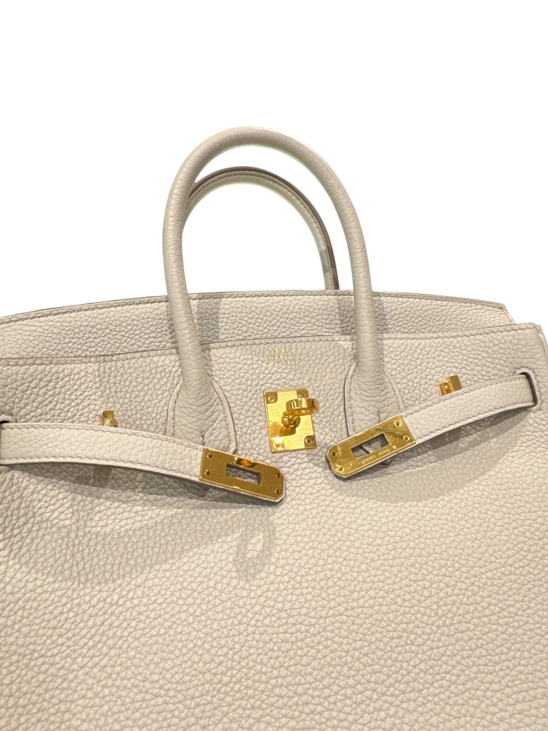 Hermes Birkin 25 Togo Beton STAMP U