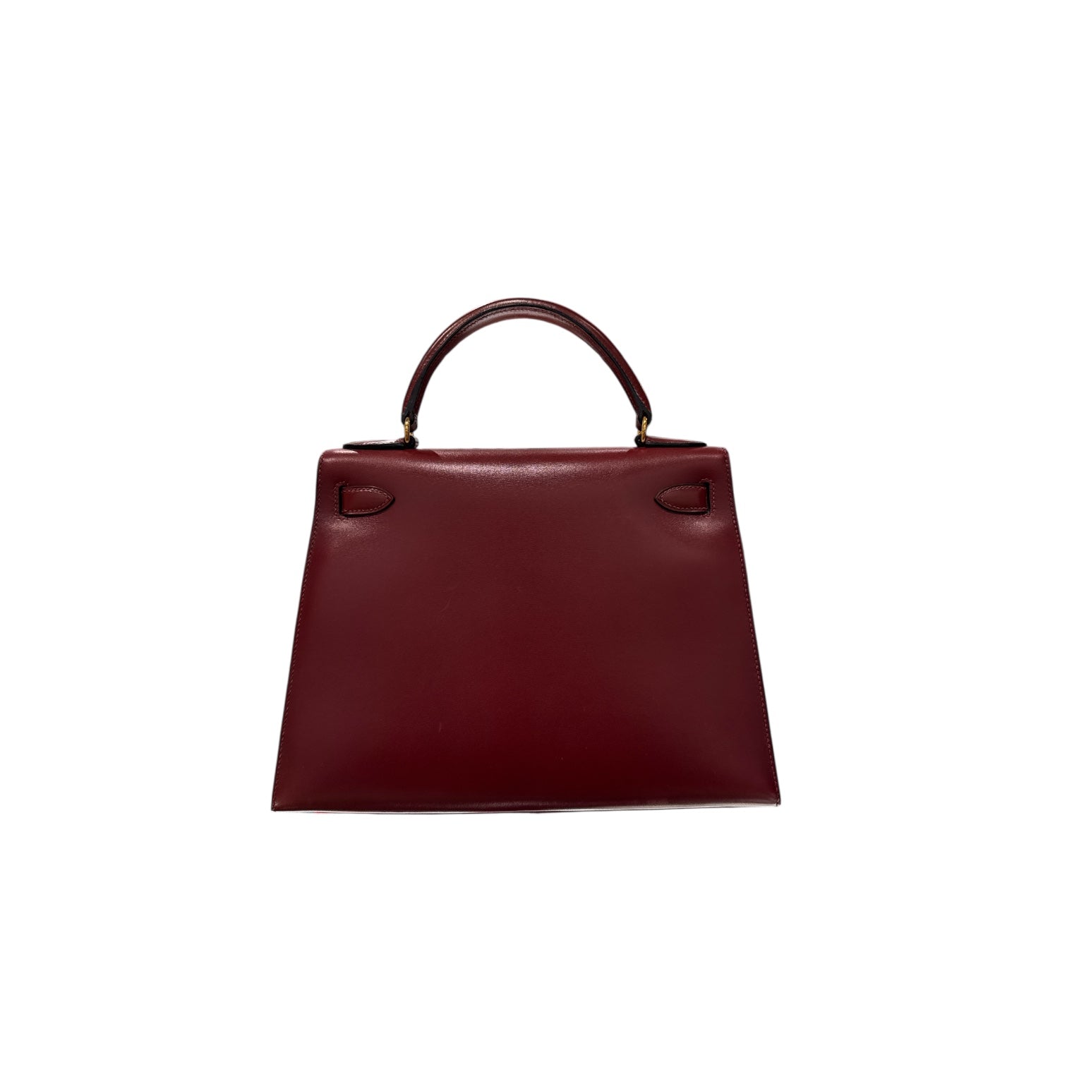 Hermes Kelly 28 Box Red SQUARE C