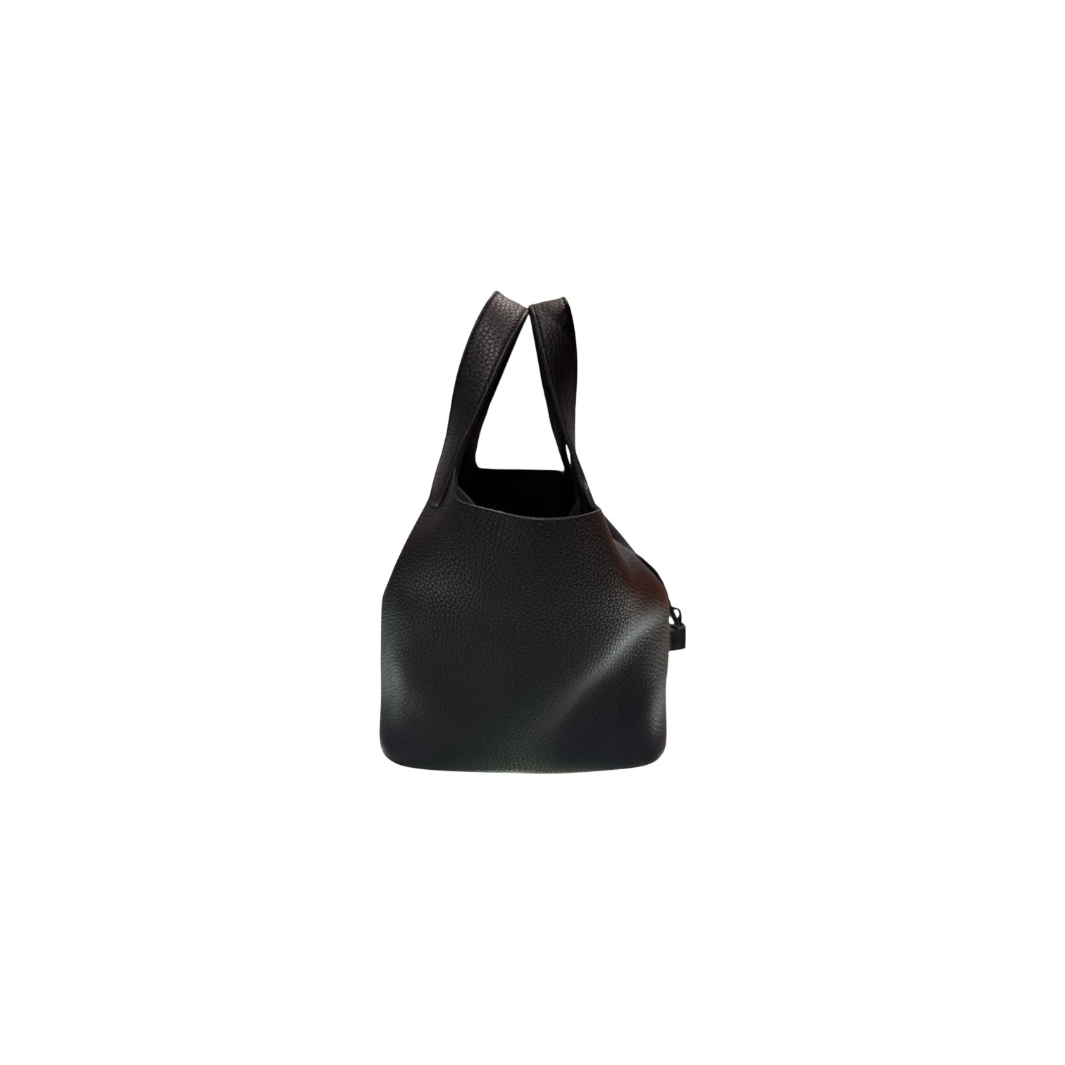 Hermes Picotin 18 Clemence Noir STAMP U