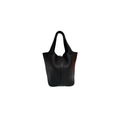 Hermes Picotin 18 Clemence Noir STAMP U