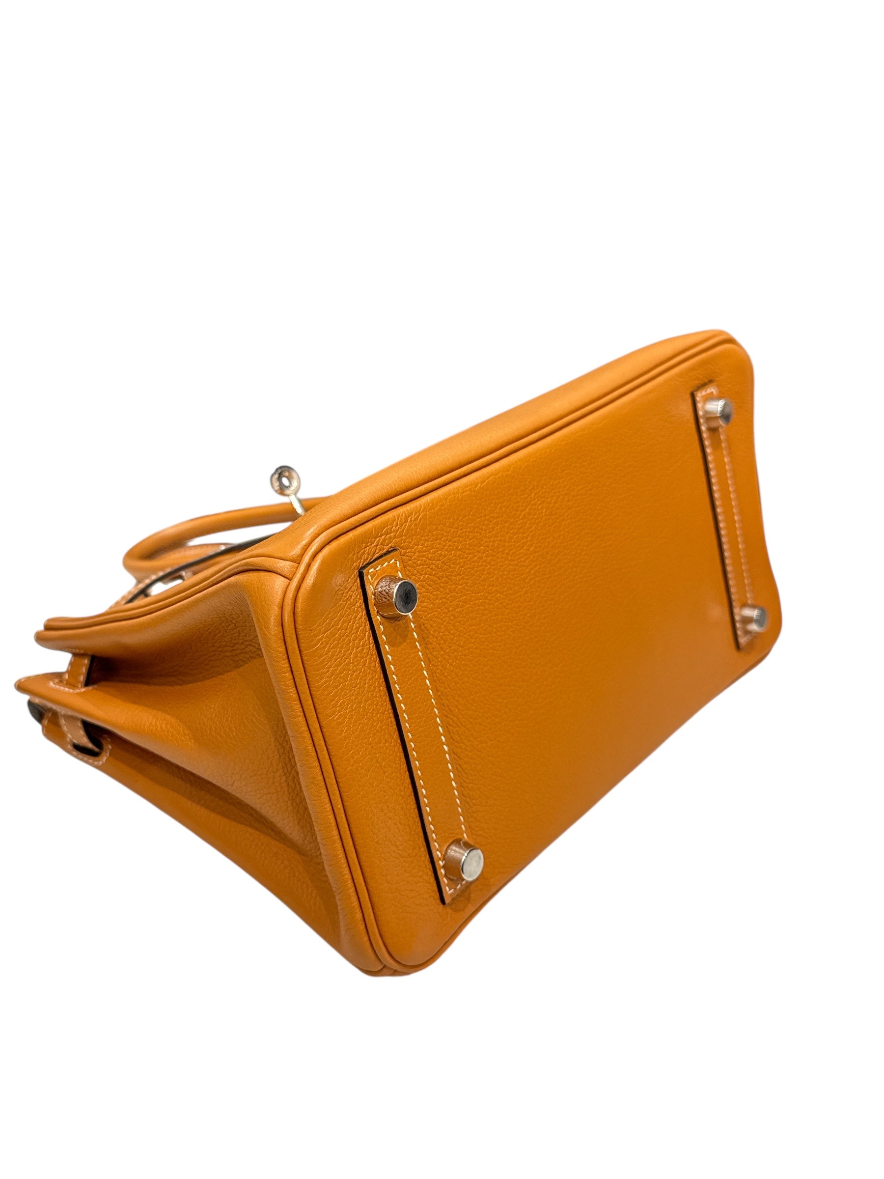 Hermes Birkin 25 Taurillon Novillo Toffee STAMP U