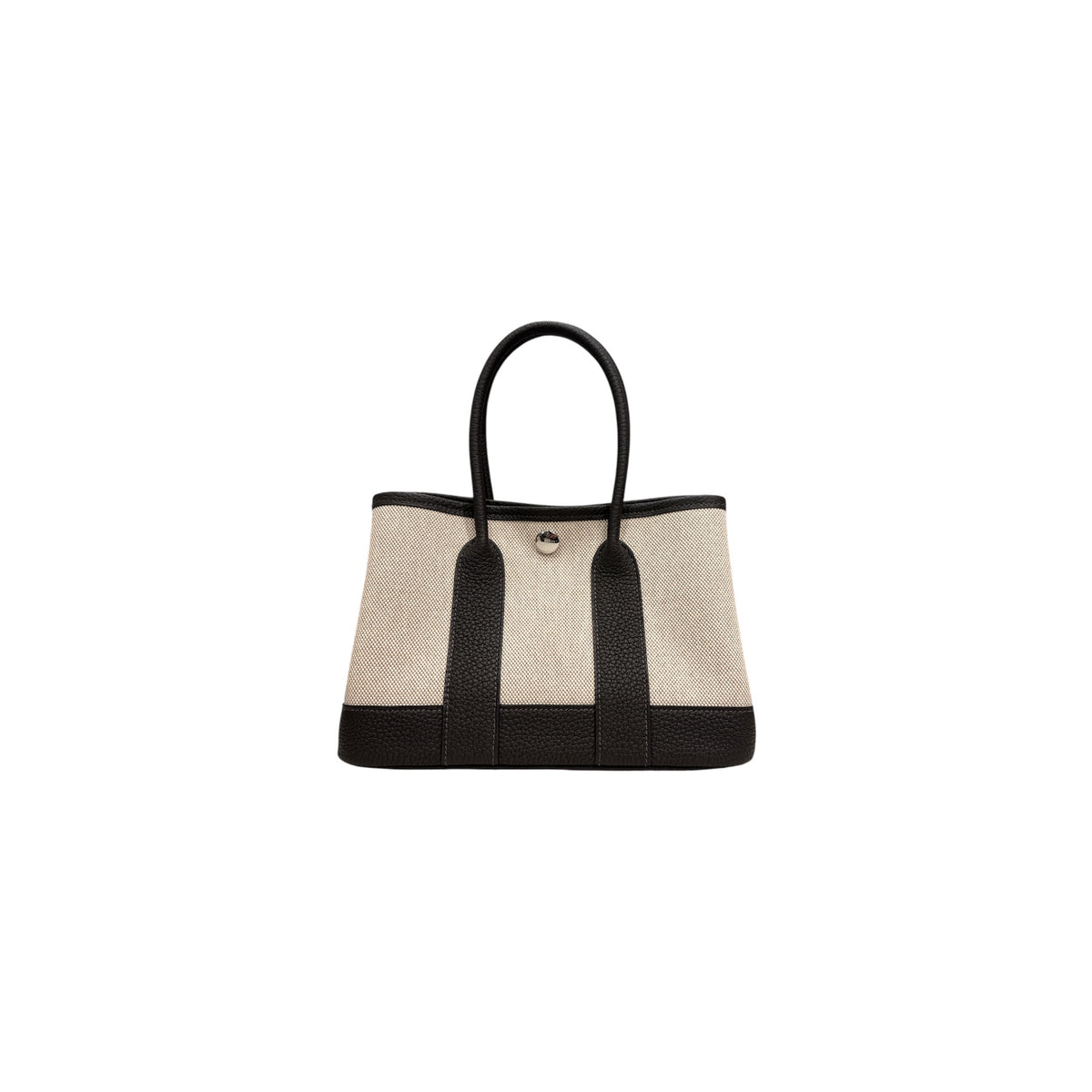 Hermes Garden Party 23 Canvas / Negonda Ecru / Ebene STAMP K