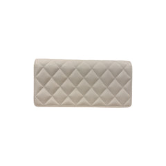 Chanel Camilla Cluth with Chain White Caviar