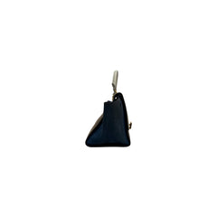 Celine Medium Trapeze Bag White / Navy
