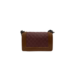 Chanel Small Boy Bag Lambskin Rose Pink