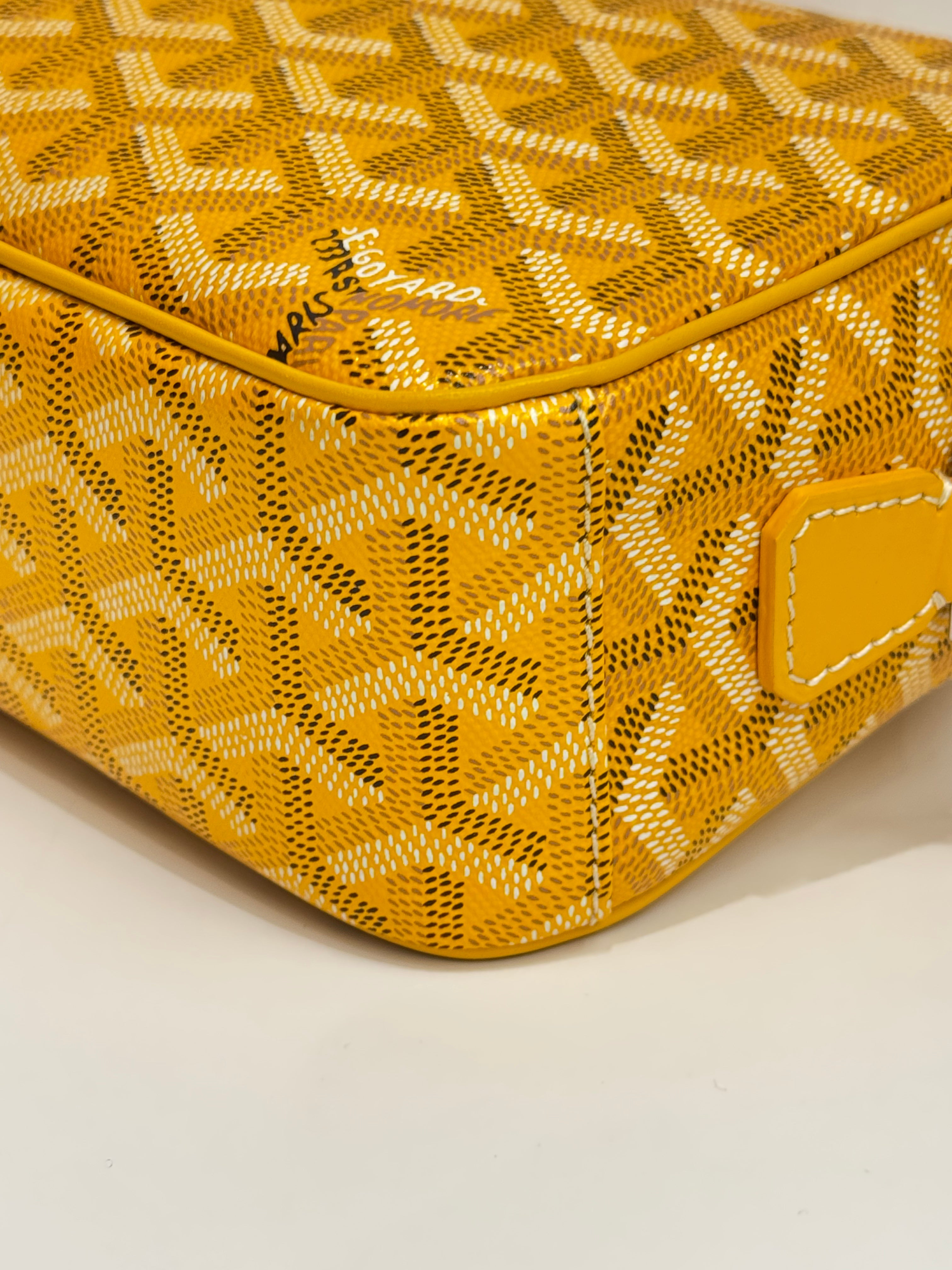 Goyard Cape Vert PM Goyardline Canvas Yellow