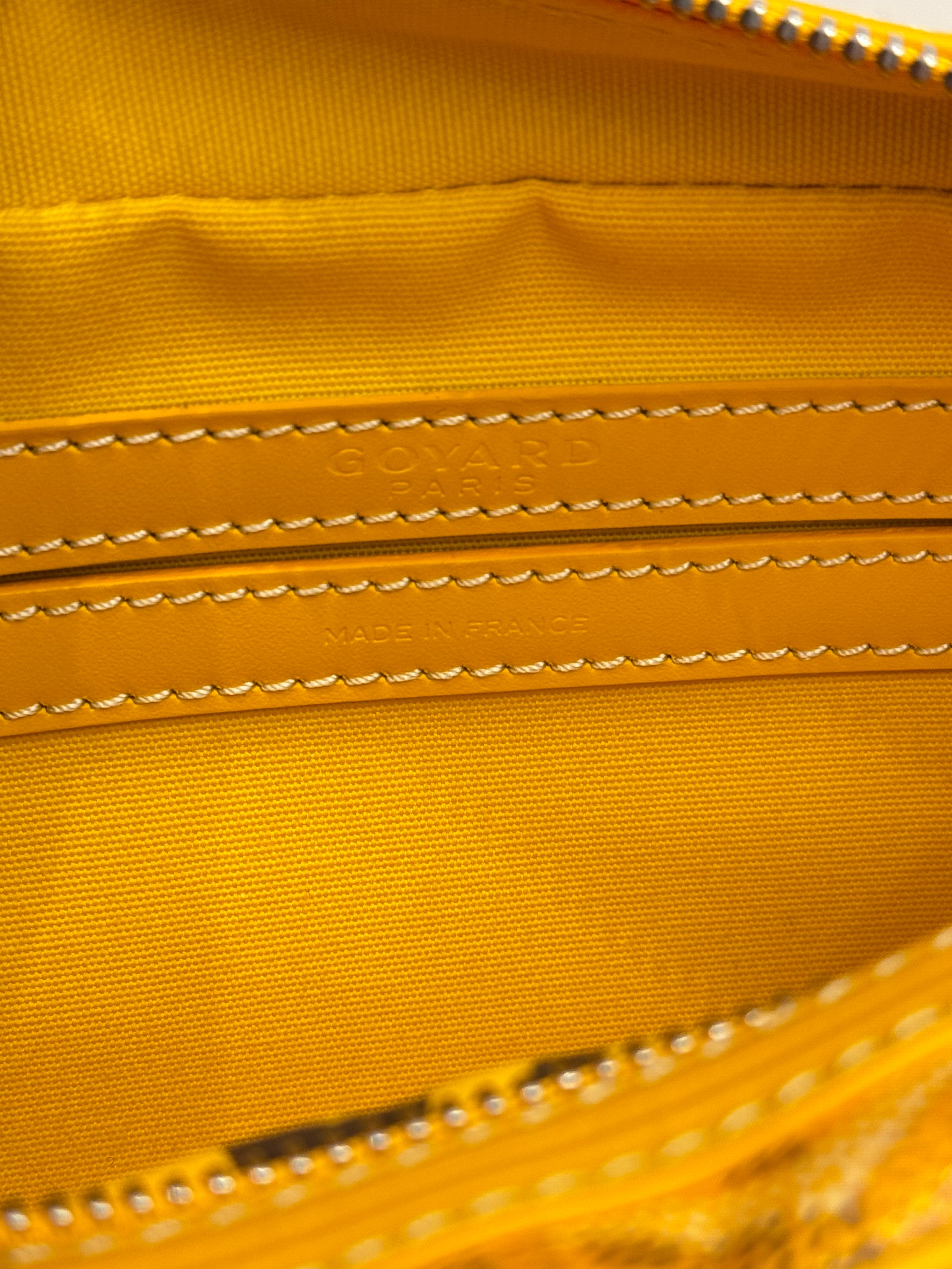Goyard Cape Vert PM Goyardline Canvas Yellow