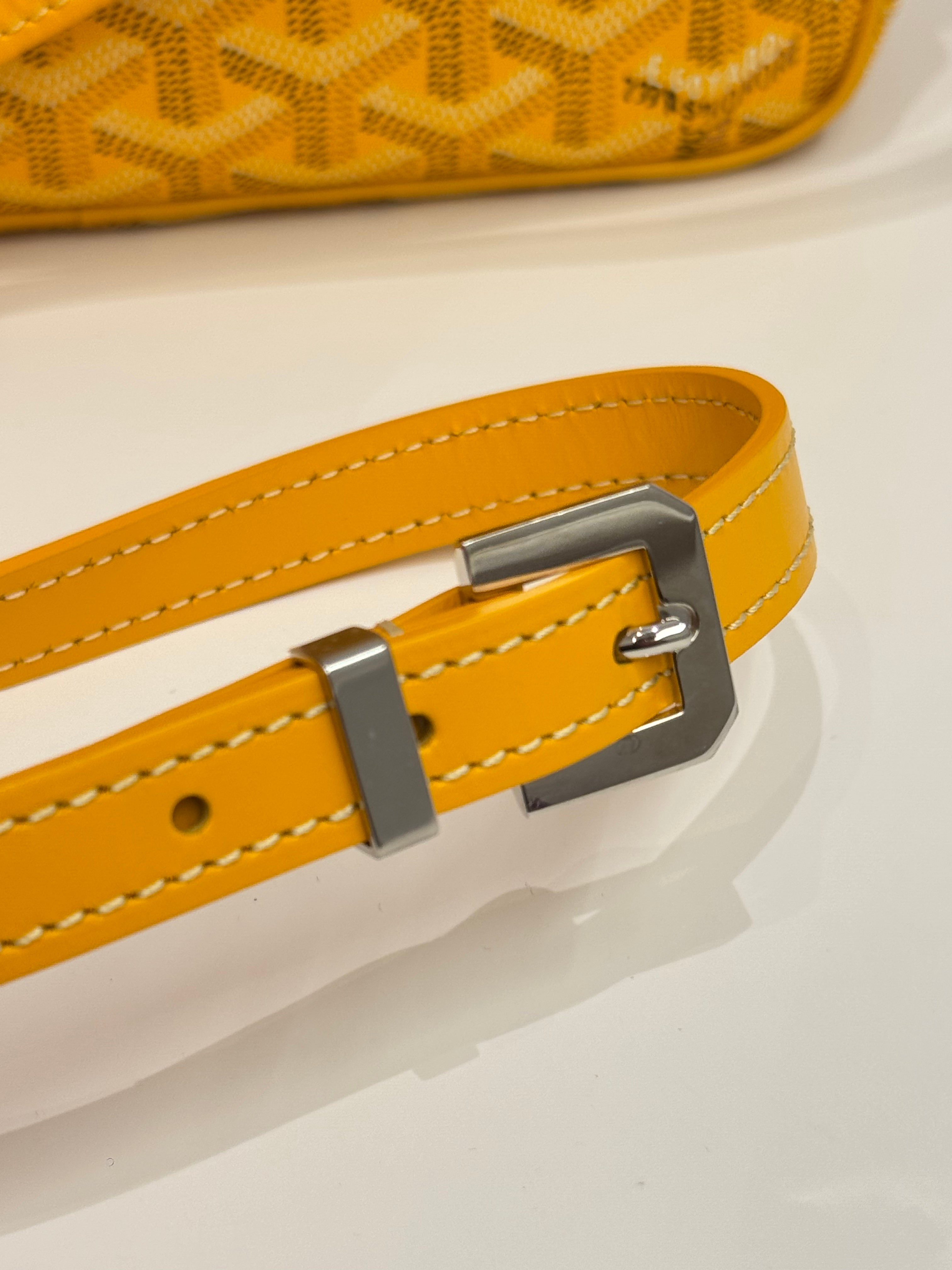 Goyard Cape Vert PM Goyardline Canvas Yellow