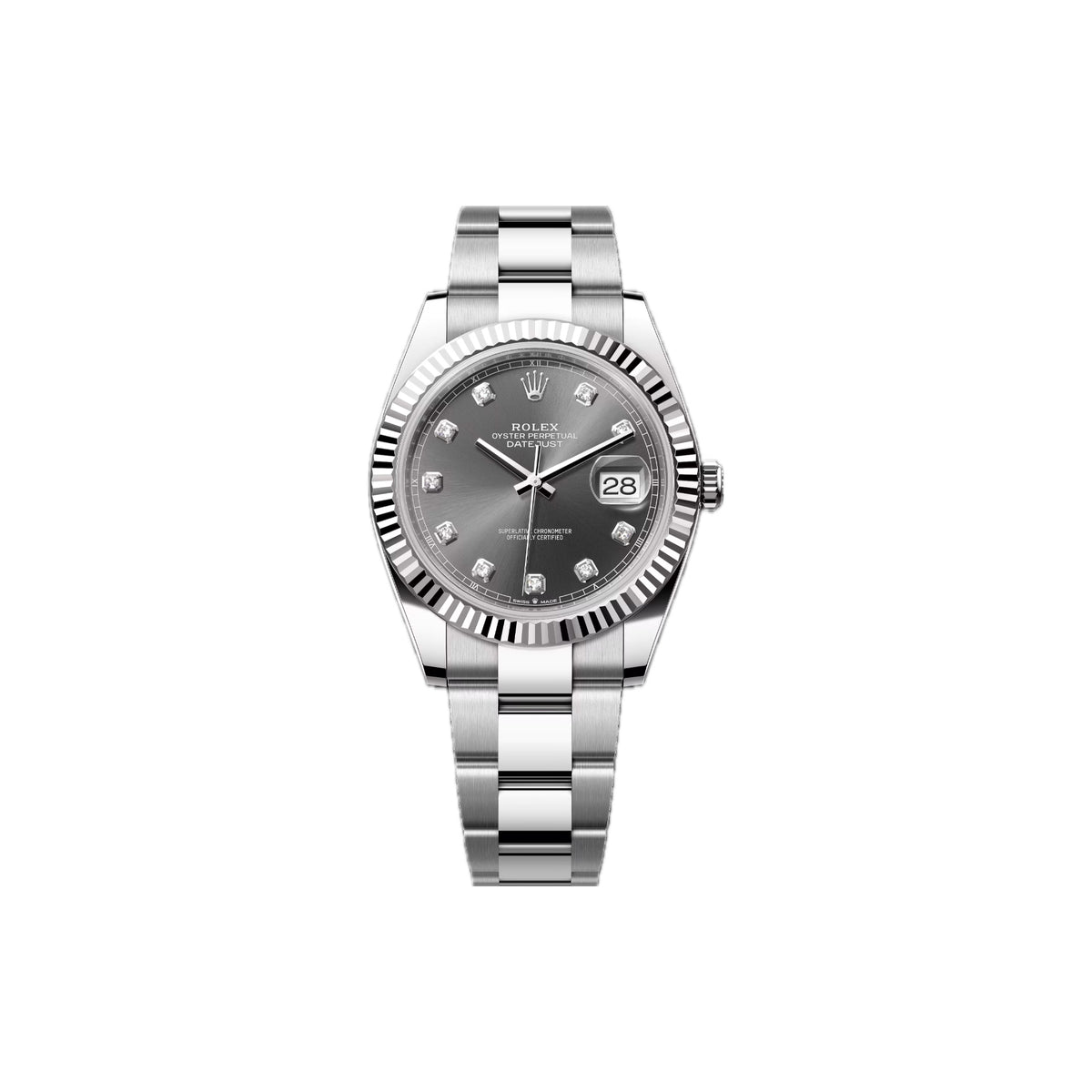 Rolex Datejust 41mm Slate set with diamonds